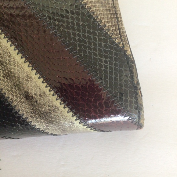 DIOR VINTAGE SNAKESKIN BAG - Picture 16 of 16